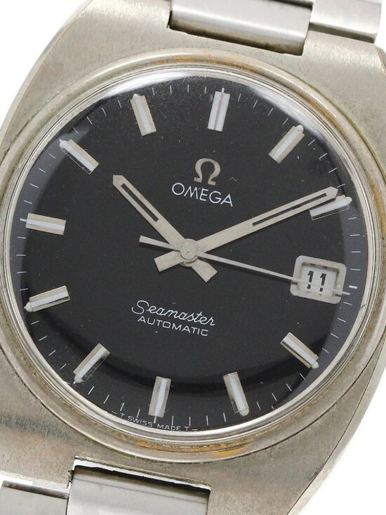OMEGA Seamaster 166.0209 Date Cal.1012 black Dial Automatic Men\'s Watch_950776